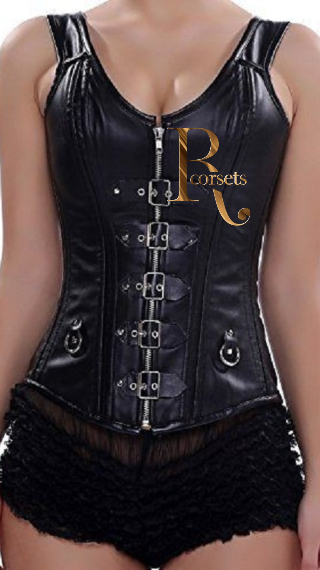 Corset Negro Gótico | Realza tu Figura | 2 Modelos Exclusivos