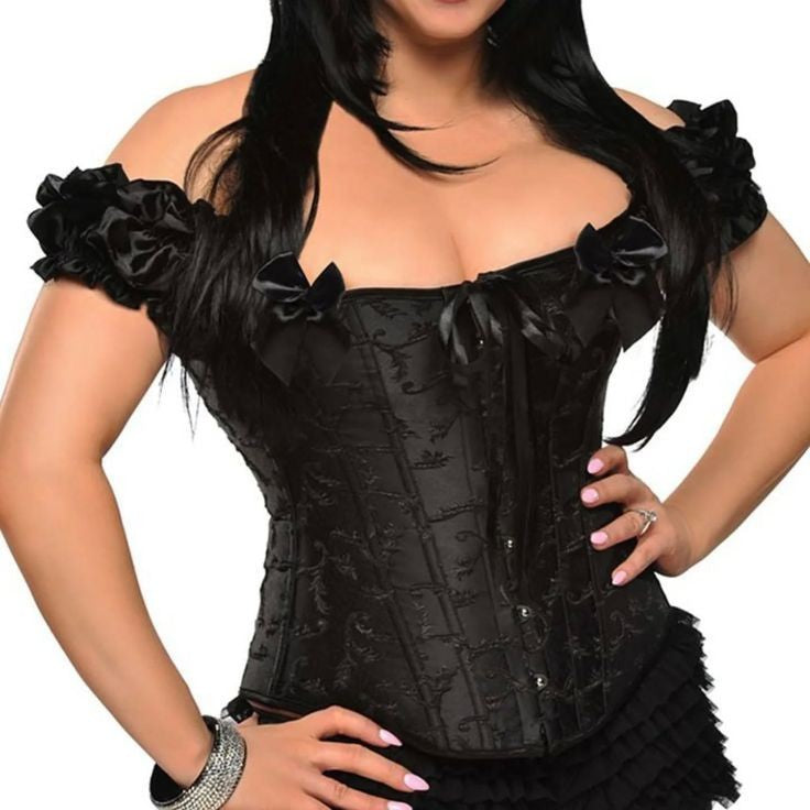 👑 Corsets con Mangas y Hombros – Estilo con Elegancia