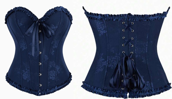 Corset 7 colores disponibles-Azul Marino-verde -fucsia-amarillo- verde claro-verde oscuro-Morado de Roany Corsets Oficial | elegante y de alta calidad | Compra online en Perú, Chile, Bolivia y EE.UU. | Imagen 11