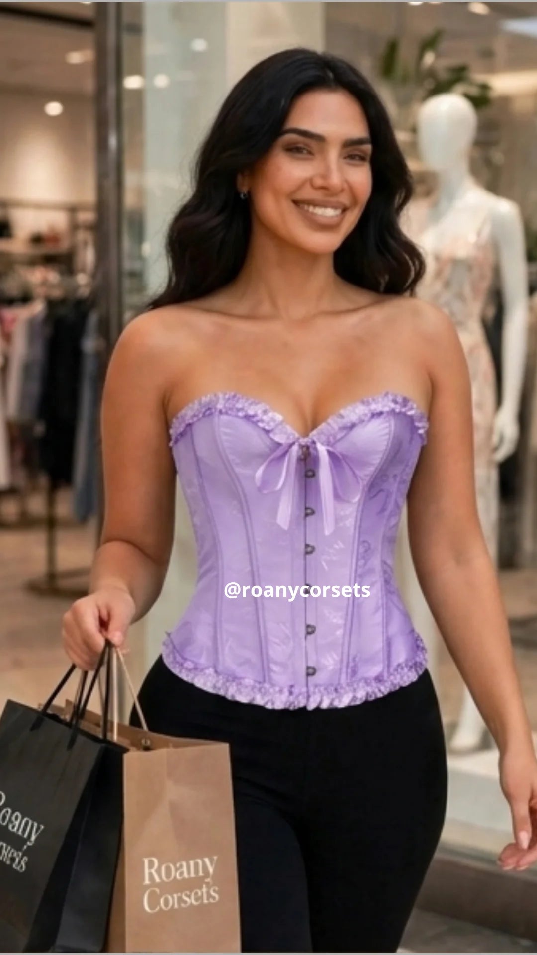 Corset Victoriano Morado – Elegancia y Estilo Vintage