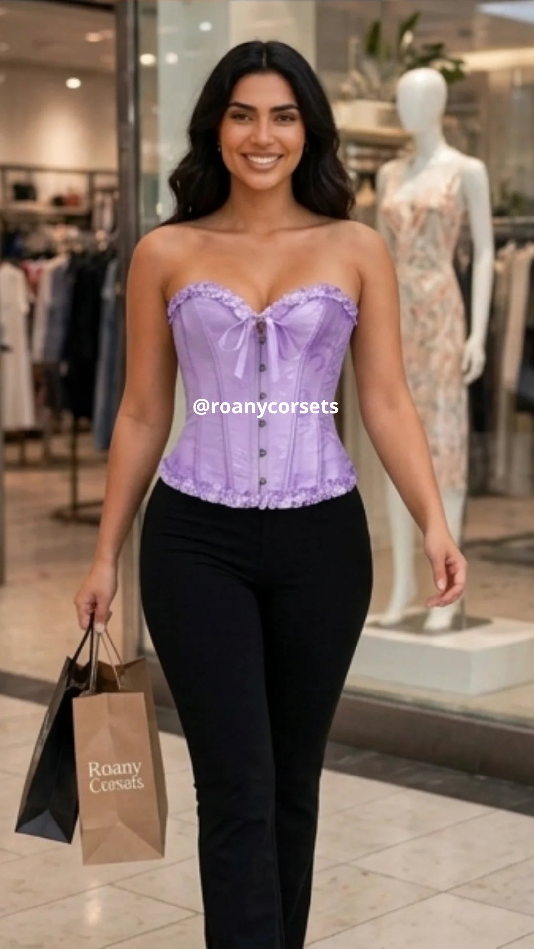 Corset Victoriano Morado – Elegancia y Estilo Vintage