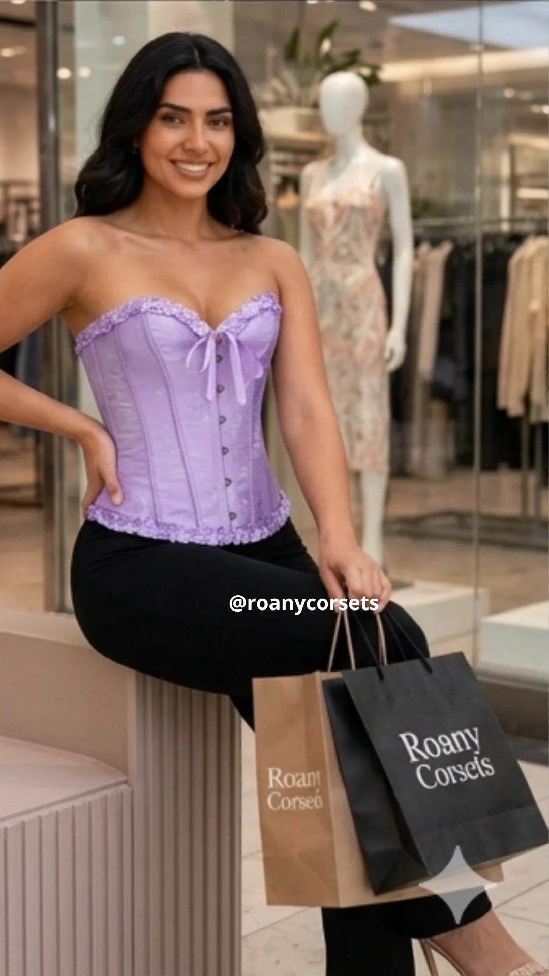Corset Victoriano Morado – Elegancia y Estilo Vintage