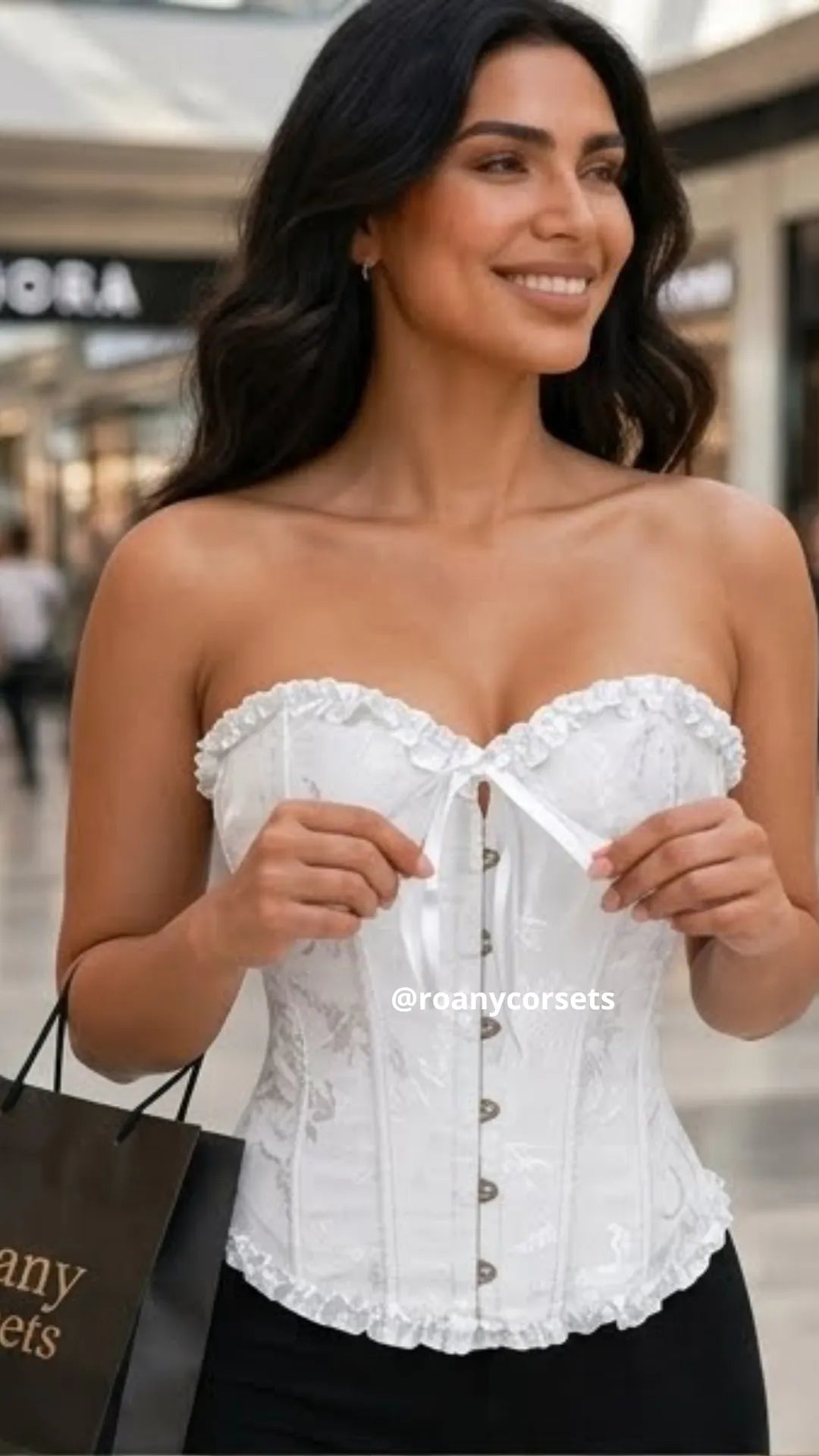Corset Victoriano Blanco | Elegancia y Silueta Definida