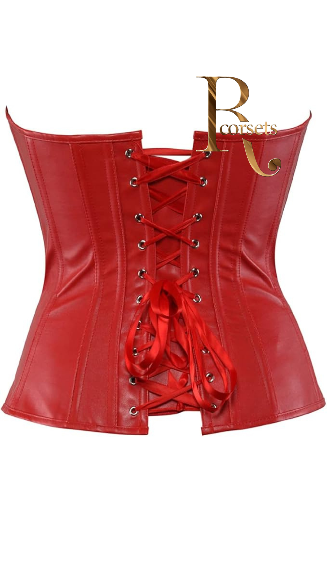 Corsés Bustiers Corsé de Cuero sintética más tamaño Sexy Rojo Negro Cuero de Roany Corsets | Corset Victoriano elegante y de alta calidad | Compra online en Perú, Chile, Bolivia y EE.UU. | Imagen 27