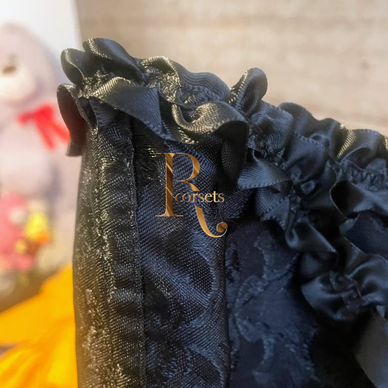 Corsets Victoriano Negro con broches y ajuste de Roany Corsets | Corset Victoriano elegante y de alta calidad | Compra online en Perú, Chile, Bolivia y EE.UU. | Imagen 2_31eb7444-b041-44d0-a749-50a795488ba8