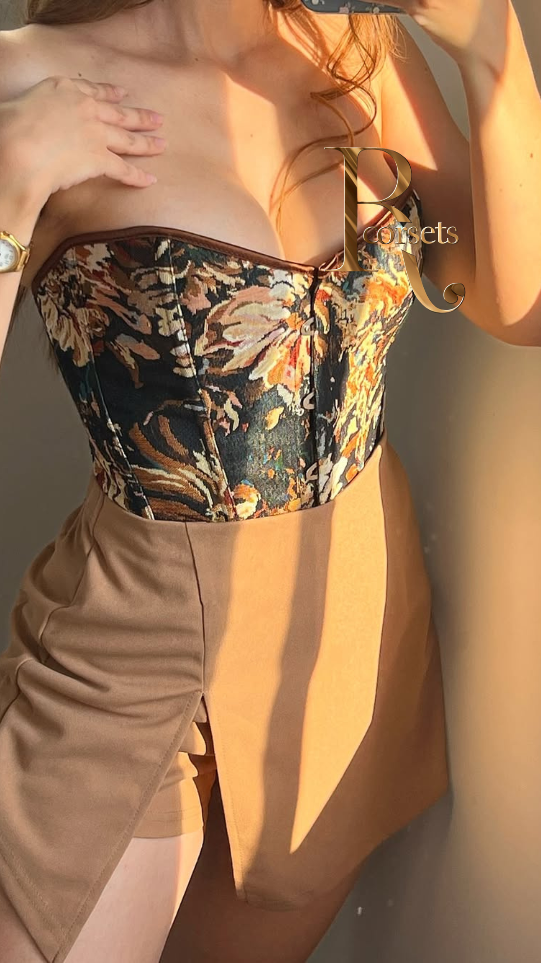 🌸✨ Corset Top Floreado – Elegancia y Estilo Romántico ✨🌸 S Floral de Roany Corsets | elegante y de alta calidad | Compra online en Perú, Chile, Bolivia y EE.UU. | Imagen 42