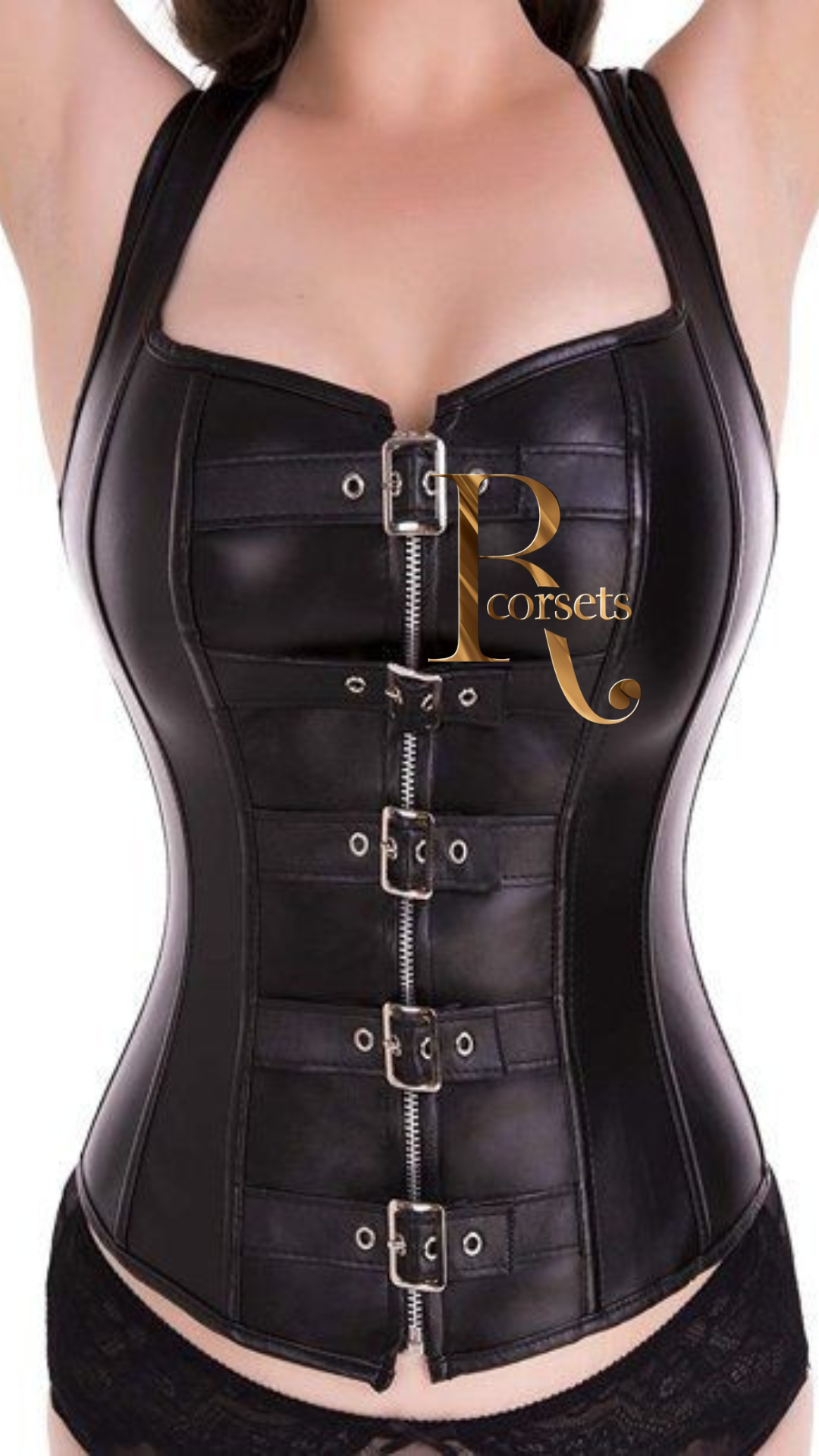 Corset Negro Gótico | Realza tu Figura | 2 Modelos Exclusivos