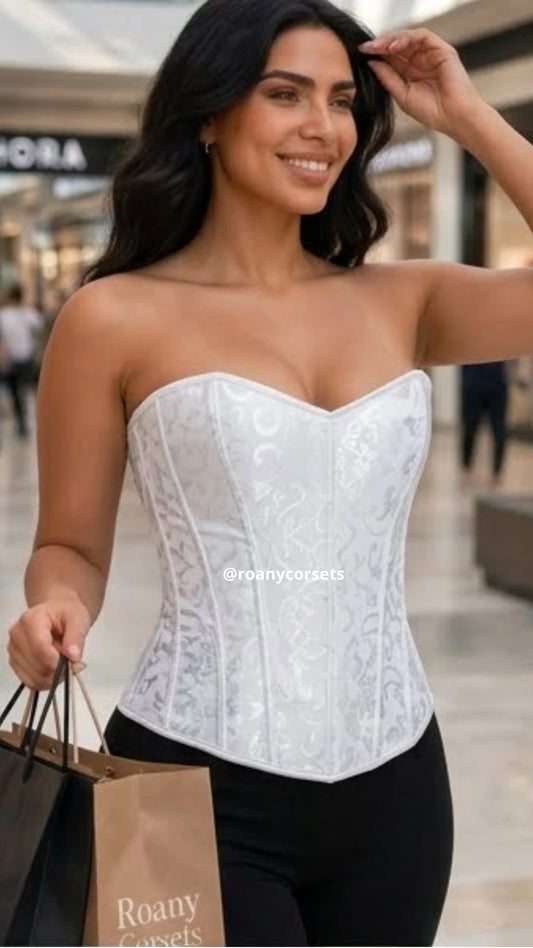 Corset Victoriano Blanco | Roany Corsets Perú