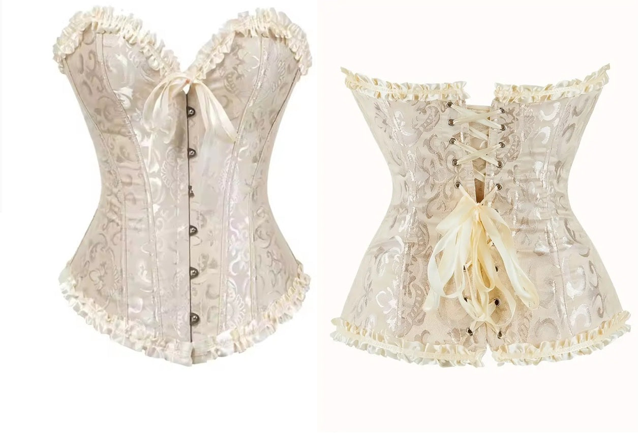 Corset Victoriano dorado de Roany Corsets Oficial | Corset Victoriano elegante y de alta calidad | Compra online en Perú, Chile, Bolivia y EE.UU. | Imagen 9
