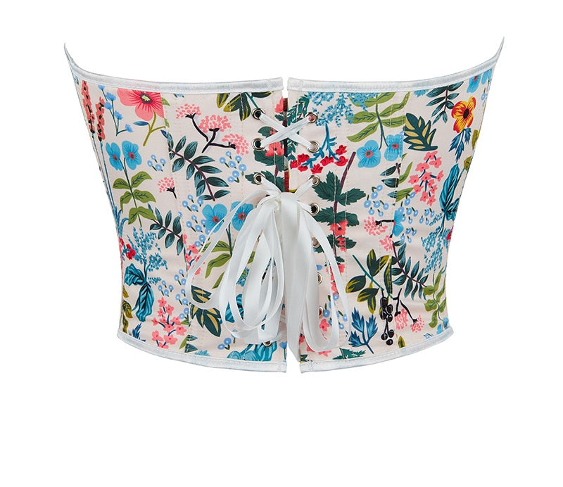 Corset Floral - Sofisticación y Estilo en Cada Detalle