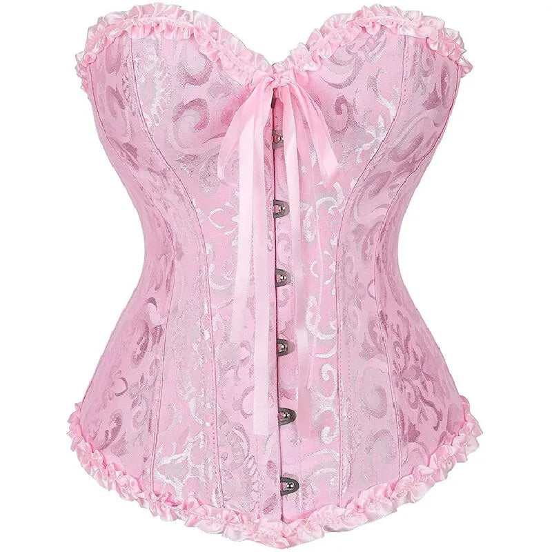 🌸✨ Corset Victoriano Rosado con Broches ✨🌸 de Roany Corsets | Corset Victoriano elegante y de alta calidad | Compra online en Perú, Chile, Bolivia y EE.UU. | Imagen S3ee4fcd2b8ff4114811996de371af999t
