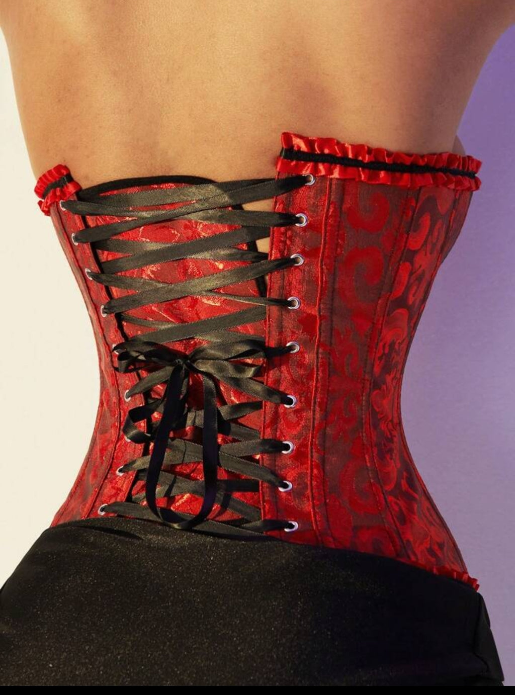 Corset Victoriano Rojo con Negro | Estilizador de Cintura con Broches de Roany Corsets | Corset Victoriano elegante y de alta calidad | Compra online en Perú, Chile, Bolivia y EE.UU. | Imagen Screenshot_20240608_194035_Chrome_d504e886-6779-4830-8d4b-8004cf3cb78f