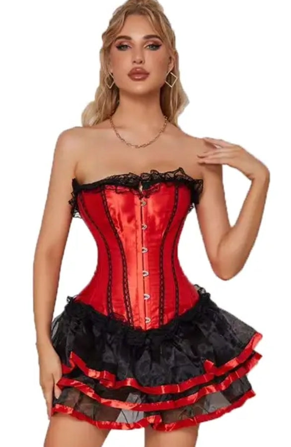 Corsés Bustiers Corsé de Cuero sintética más tamaño Sexy Rojo Negro Cuero de Roany Corsets | Corset Victoriano elegante y de alta calidad | Compra online en Perú, Chile, Bolivia y EE.UU. | Imagen Screenshot_20240816_120417_Alibabacom