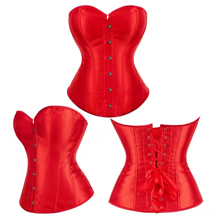 Corsé Victoriano Satinado – Reductor de Cintura, Vintage y Elegante (6 Colores ) Rojo de Roany Corsets | Corset Victoriano Satinado elegante y de alta calidad | Compra online en Perú, Chile, Bolivia y EE.UU. | Imagen ffff_2a0e60bd-f707-4777-955b-fb7661b312cb