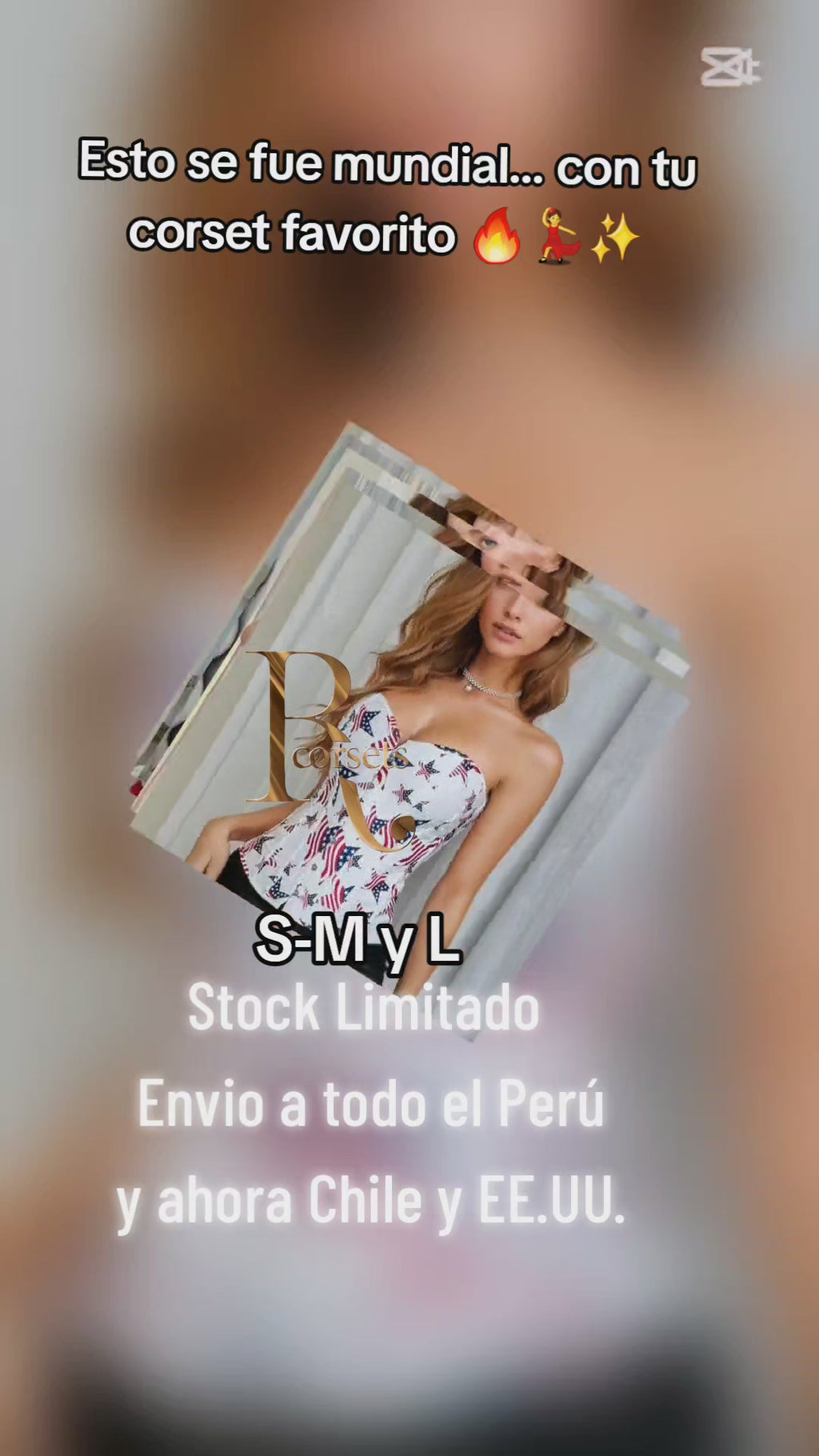 Corset Blanco Patriótico con Estrellas y Banderas de Estados Unidos – Estilo Ajustado y Elegante