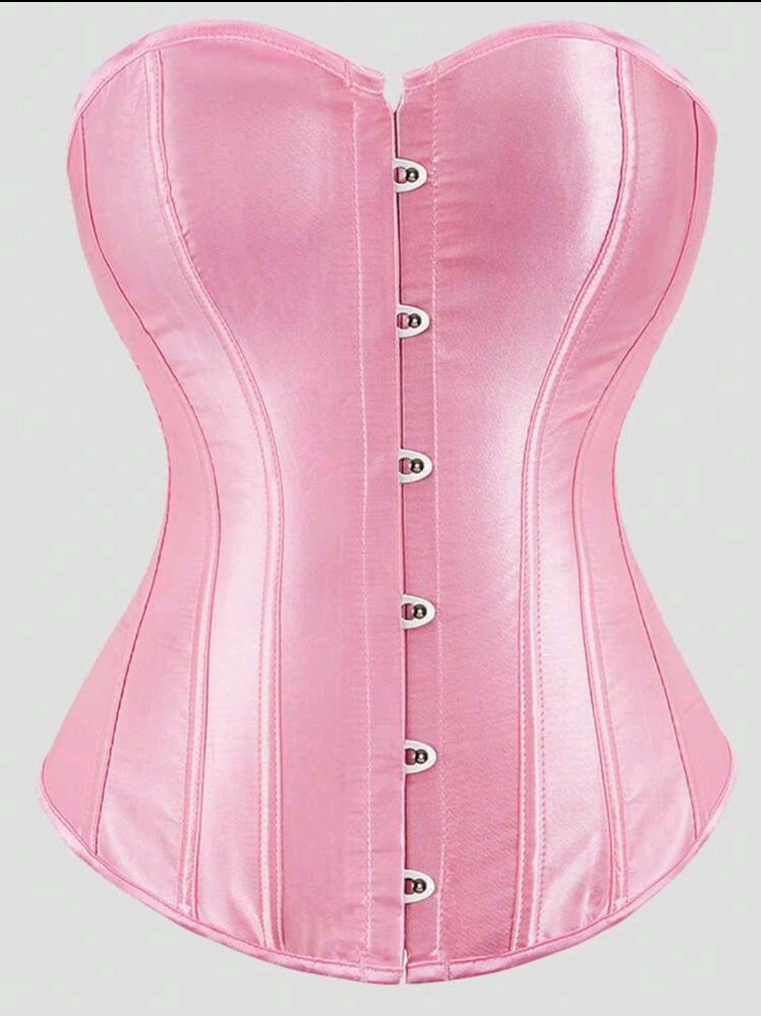 Corsé Victoriano Satinado – Reductor de Cintura, Vintage y Elegante (6 Colores )