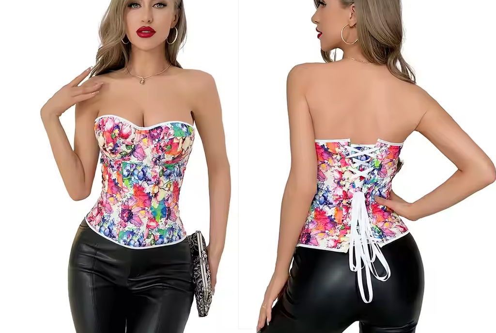 Corsé Escote Corazón – Estilo Chic y Ajuste Perfecto Floral de Roany Corsets | Corset Victoriano elegante y de alta calidad | Compra online en Perú, Chile, Bolivia y EE.UU. | Imagen ywe5uwr